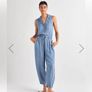 CARLOTTA INDIGO JUMPSUIT